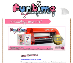 Funtime Scrapbooking nouveautés découpeurs 12' & 8'