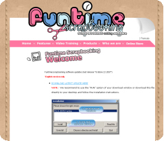 Funtime Scrapbooking mise &agrave; jour