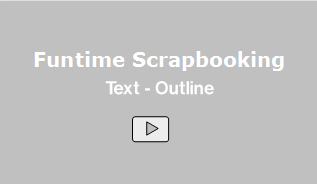 Video text outline
